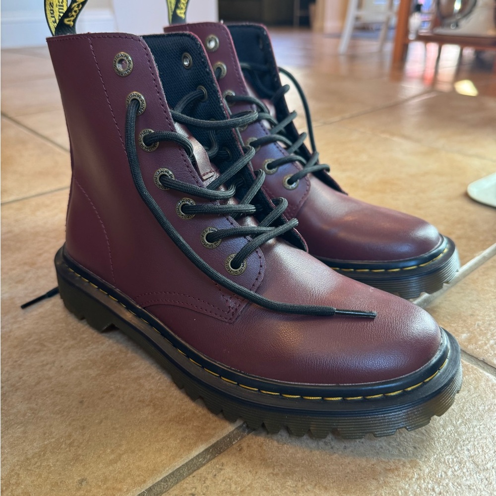 Dr. Martens Luana Burgundy (cherry red) Boots